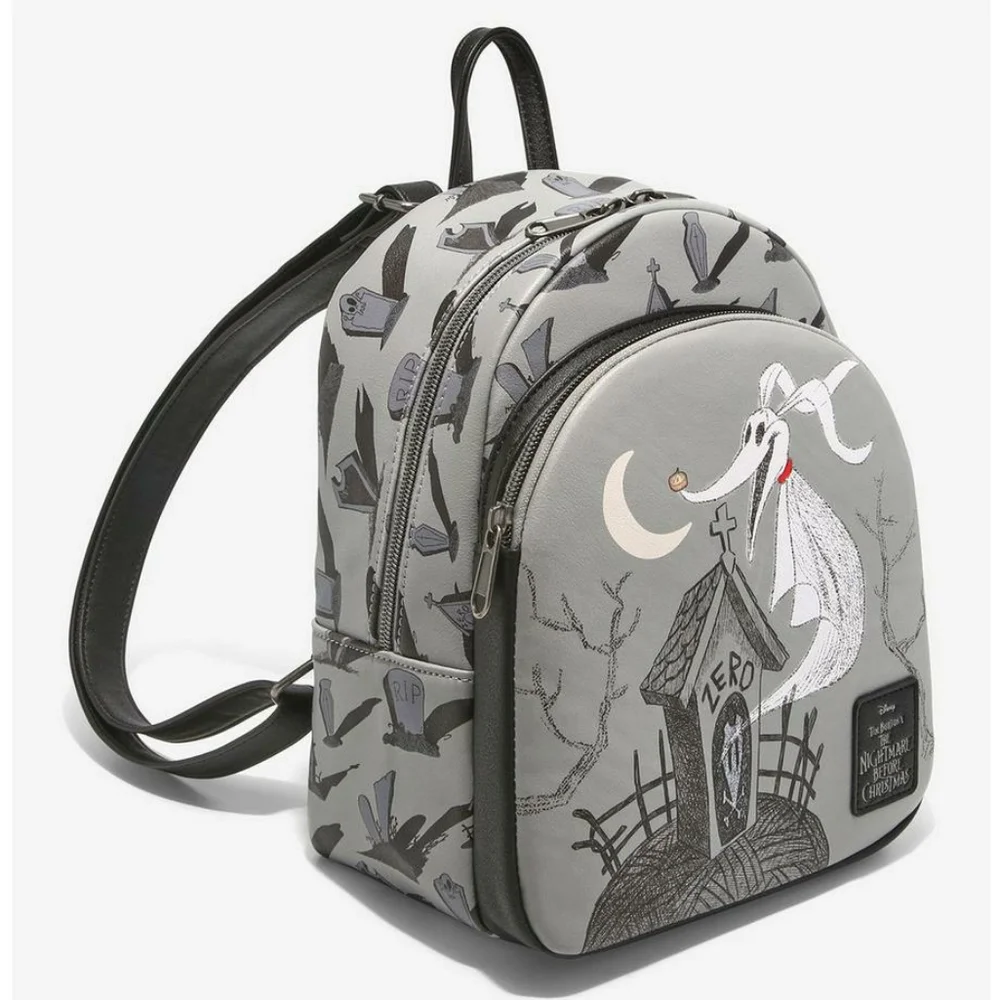 Loungefly Zero NBC mini backpack glow in the dark little pumpkin